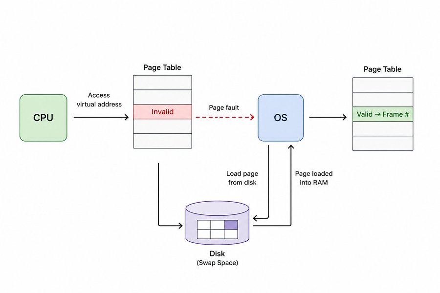 page fault flow