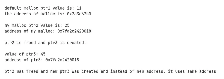 block reuse address proof